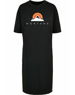 Дневное платье MONTANA SLIT, черный Merchcode