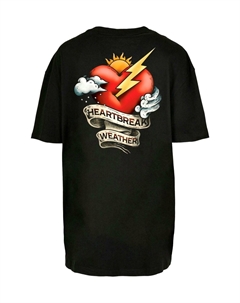 Футболка с принтом NIALL HORAN-HEARTBREAK WEATHER BOYFRIEND, черный Merchcode