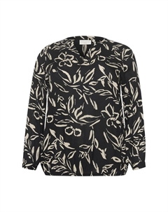 Блуза DIANA, черный Kaffe curve
