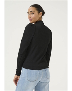 Топ с длинными рукавами, черный Kaffe