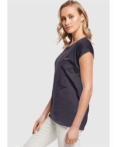 Футболка с принтом ALLES WIRD GUT EXTENDED SHOULDER , темно-синий Merchcode