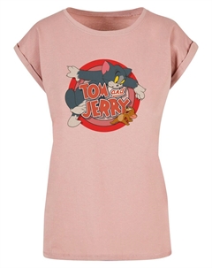 Футболка Shirt Tom And Jerry - Classic Catch, темно-розовый Absolute cult