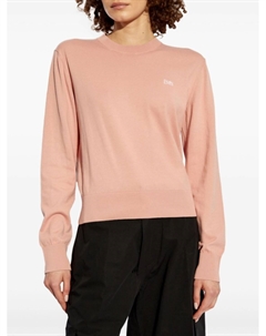 Джемпер с вышитым логотипом, розовый Dsquared2