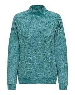 Тонкий вязаный свитер Sweater MELIA, зеленый Jdy