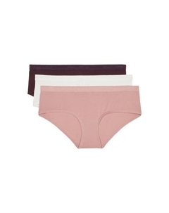 Трусы, цвет white cotton, plum, misty rose Marc o'polo
