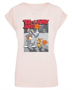 Футболка Shirt Tom and Jerry - Basketball Buddies, розовый Absolute cult