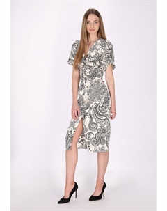 Платье-футляр, белый Dreimaster