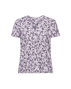 Блузка с коротким рукавом Blouse, лавандовый Esprit