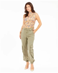 Брюки-карго, коричневый Guess