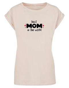 Футболка Shirt Mothers Day - Best Mom In The World, песочный Merchcode