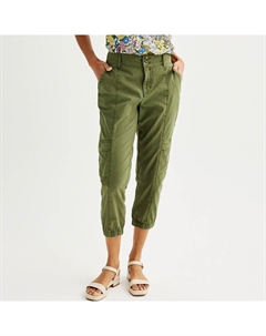 Женские капри Utility, цвет Farley Olive Sonoma goods for life