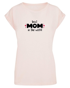Футболка Shirt Mothers Day - Best Mom In The World, розовый Merchcode