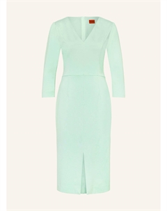 Платье-Футляр каламара-2 с рукавами 3/4, зеленый Hugo