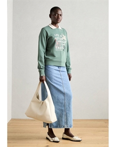 Толстовка ARTWORK REGULAR FIT, зеленый Scotch&soda