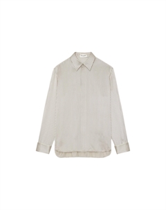 Рубашка женская бежевая Saint laurent