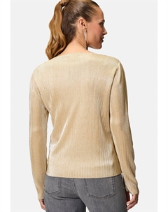 Топ с длинными рукавами, золотой Zero