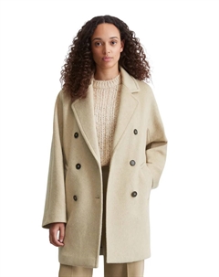 Caban, повседневный двубортный костюм с закругленными лацканами и роговыми пуговицами, цвет Blushed Camel Marc o'polo