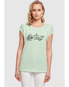 Футболка Shirt Spring Saying, мятный Merchcode