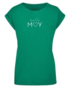 Футболка Shirt Spring - Hello May, зеленый Merchcode