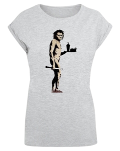 Рубашка Brandalised - Fast Food Apeman, цвет Grey/Greige Merchcode