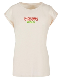Рубашка Christmas Vibes, песочный Merchcode