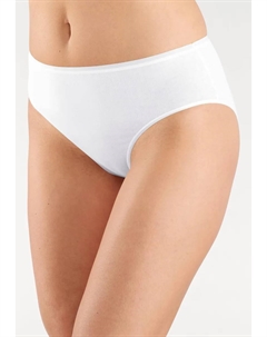 Трусики бикини "Cotton Essentials" (3 шт. в упаковке), идеально сидящие по фигуре, белый Schiesser