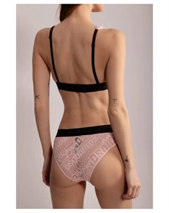 Кружевной бюстгальтер, розовый Dsquared2