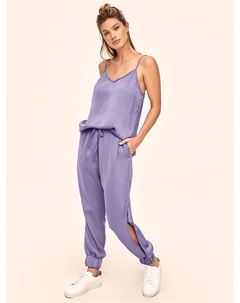 Комплект майки и джоггеров Bethany, фиолетовый Adore me