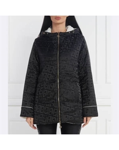 Двусторонняя куртка стандартного кроя, черный Liu jo