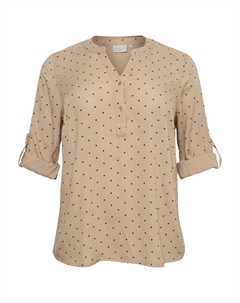 Блузка РАДОСТЬ, бежевый Kaffe curve