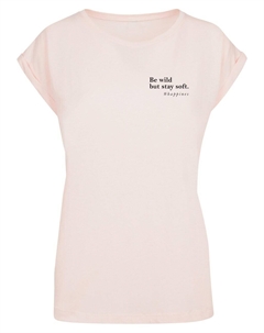 Футболка HAPPINES, светло-розовый Merchcode