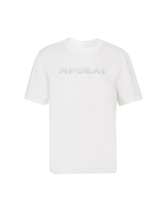 Футболка с градиентной завивкой, коричневый Deep breath