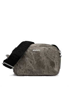 Сумка-портфель с логотипом, серый Hugo