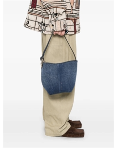 Маленькая сумка-ведро JWA Corner, синий Jw anderson