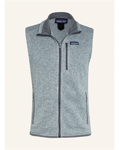 Вязаный флисовый жилет better sweater, серый Patagonia