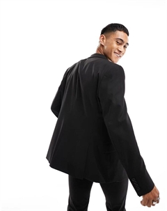 Черный узкий пиджак Asos