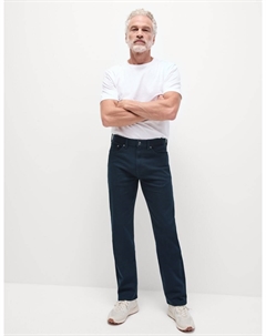 Джинсы прямого кроя 360 Flex Stretch, синий/черный Marks & spencer