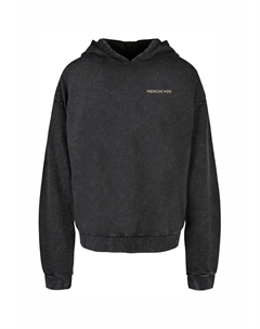 Джемпер ALLES WIRD GUT ACID WASHED, черный Merchcode