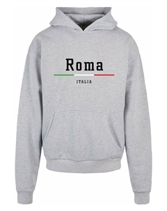 Толстовка с капюшоном ROMA ULTRA HEAVY, серый Merchcode