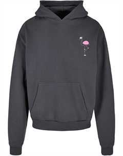 Толстовка с капюшоном Sweatshirt Flamingo, темно-серый Merchcode