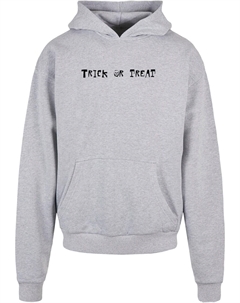 Толстовка с капюшоном Sweatshirt Halloween - Trick or Treat, пятнистый серый Merchcode