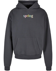 Толстовка с капюшоном Sweatshirt Spring - Spring, темно-серый Merchcode
