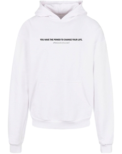 Толстовка с капюшоном Sweatshirt WD - Believe In Yourself, белый Merchcode