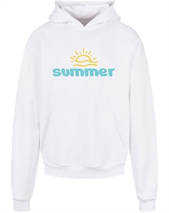 Толстовка с капюшоном Sweatshirt Summer - Sun, белый Merchcode