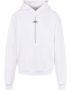 Толстовка с капюшоном Sweatshirt Think Different, белый Merchcode