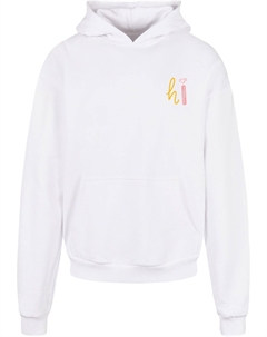 Толстовка с капюшоном Sweatshirt Hi, белый Merchcode