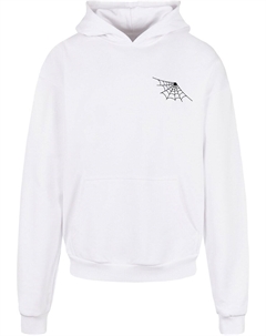 Толстовка с капюшоном Sweatshirt Halloween - Spider Web, белый Merchcode