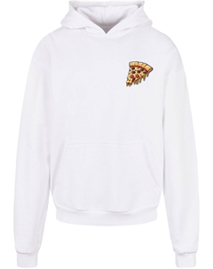 Толстовка с капюшоном Sweatshirt Pizza Comic, белый Merchcode