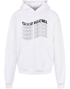 Толстовка с капюшоном Sweatshirt Good Karma, белый Merchcode