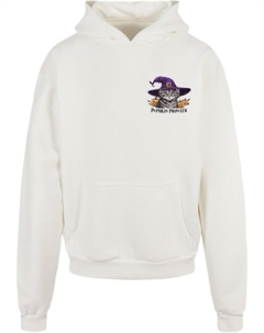 Толстовка с капюшоном Sweatshirt Halloween - Pumpkin Prowler, белый Merchcode